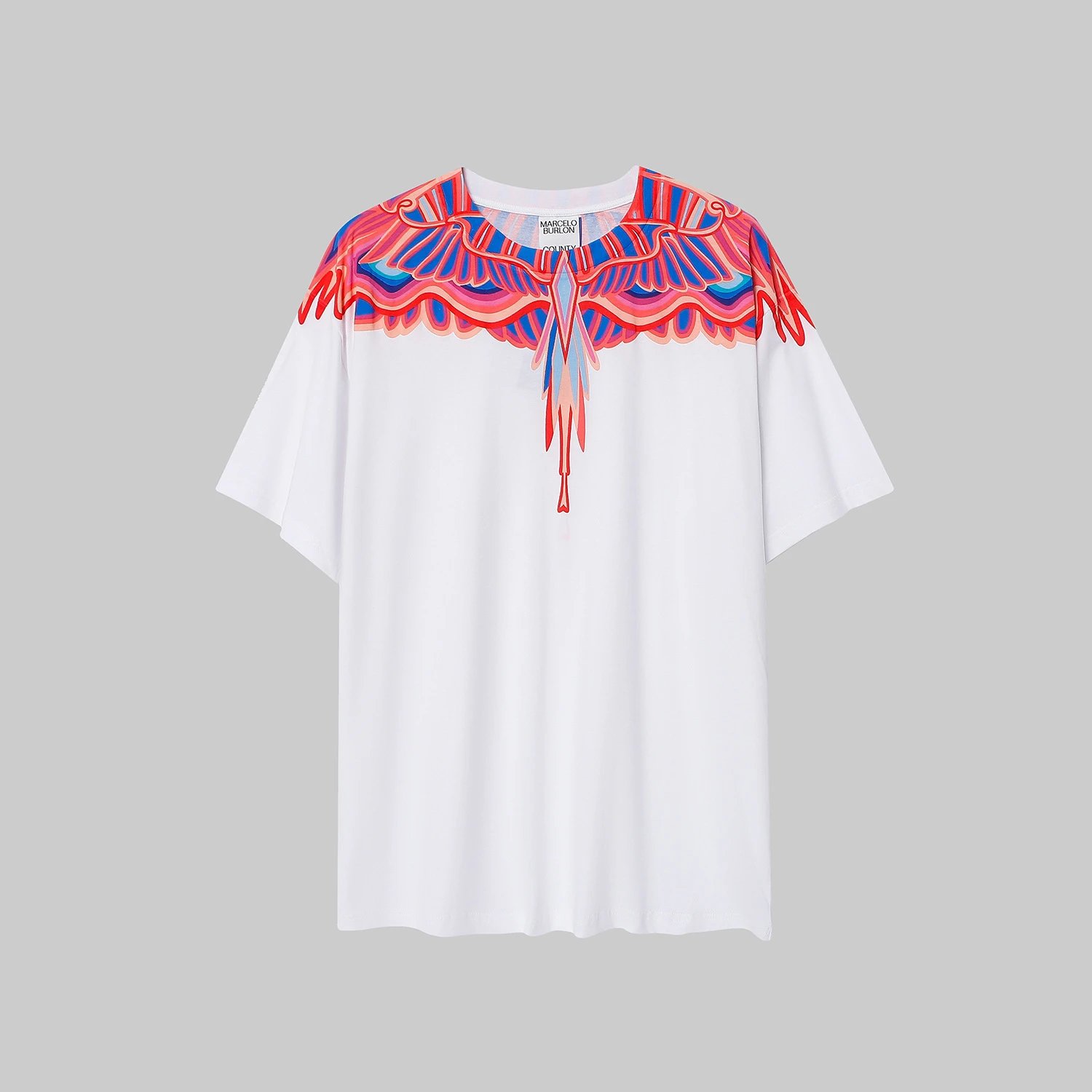 Marcelo Burlon County Of Milan Wings Print Black T-Shirt - 55
