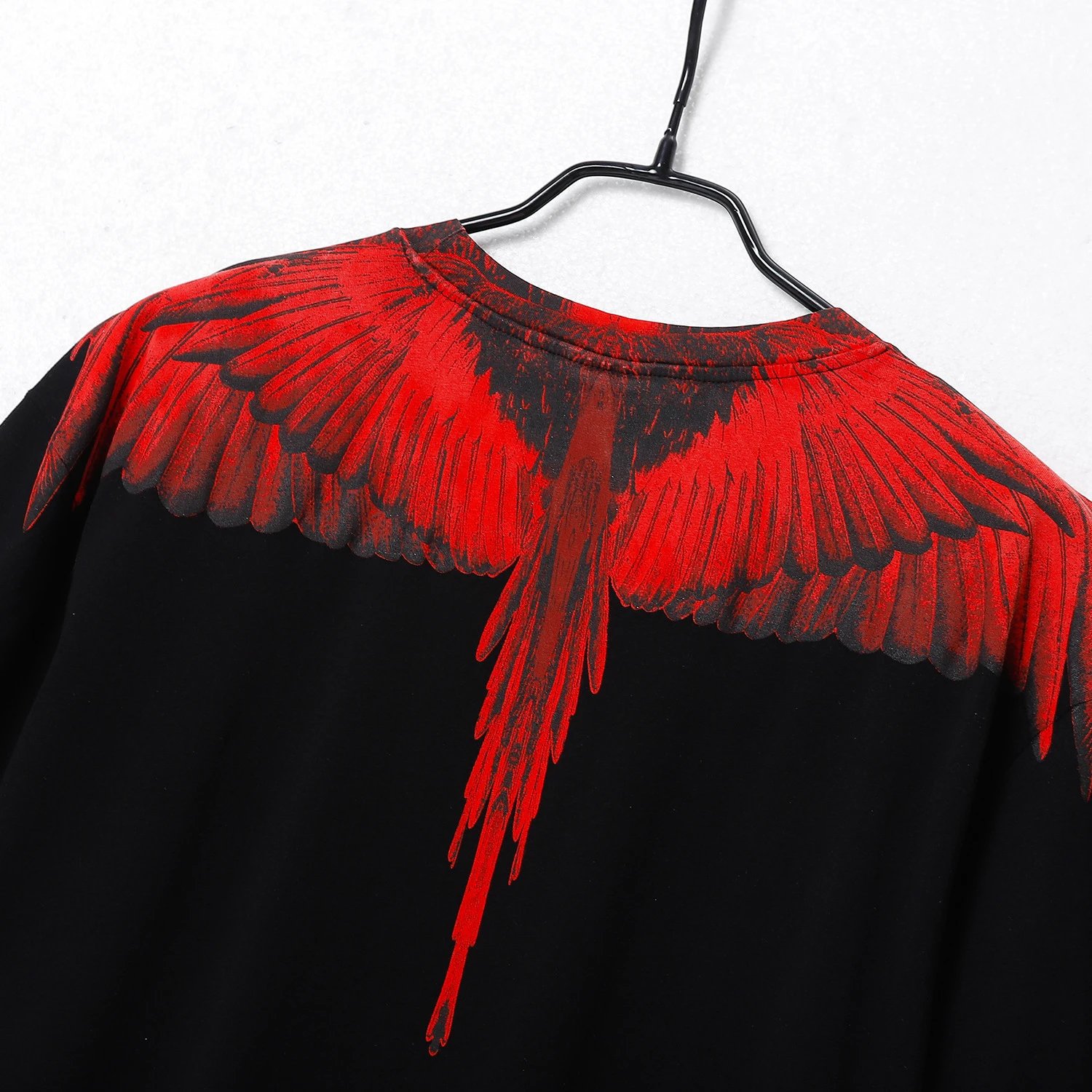 Marcelo Burlon County Of Milan Wings Print Black T-Shirt - 85