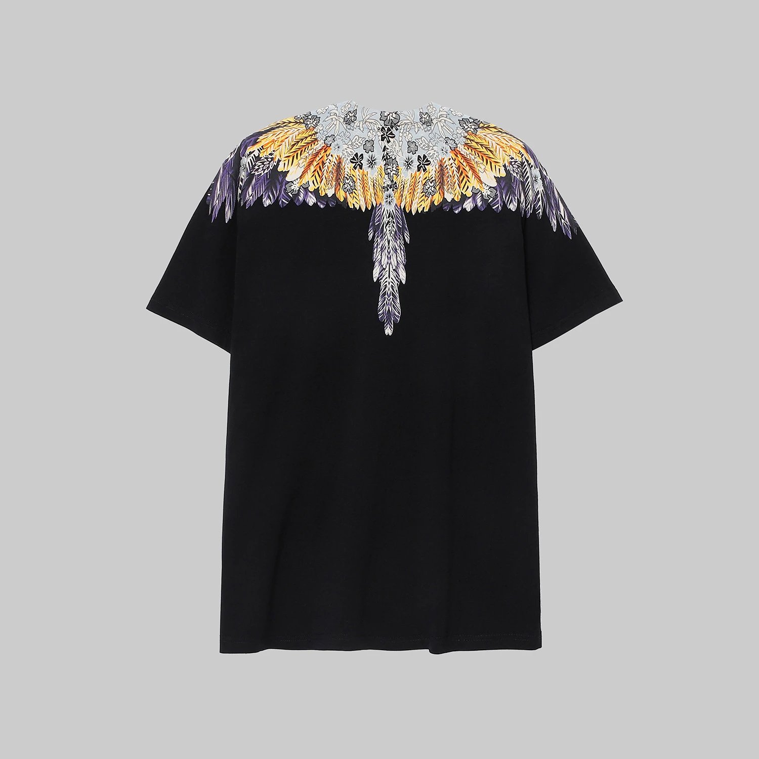 Marcelo Burlon County Of Milan Wings Print Black T-Shirt - 14