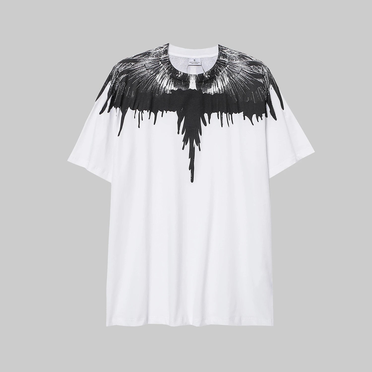 Marcelo Burlon County Of Milan Wings Print Black T-Shirt - 23