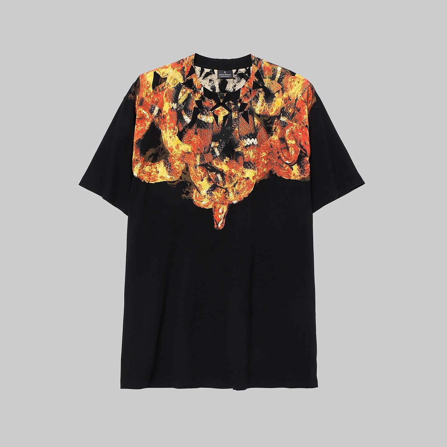 Marcelo Burlon County Of Milan Wings Print Black T-Shirt - 33