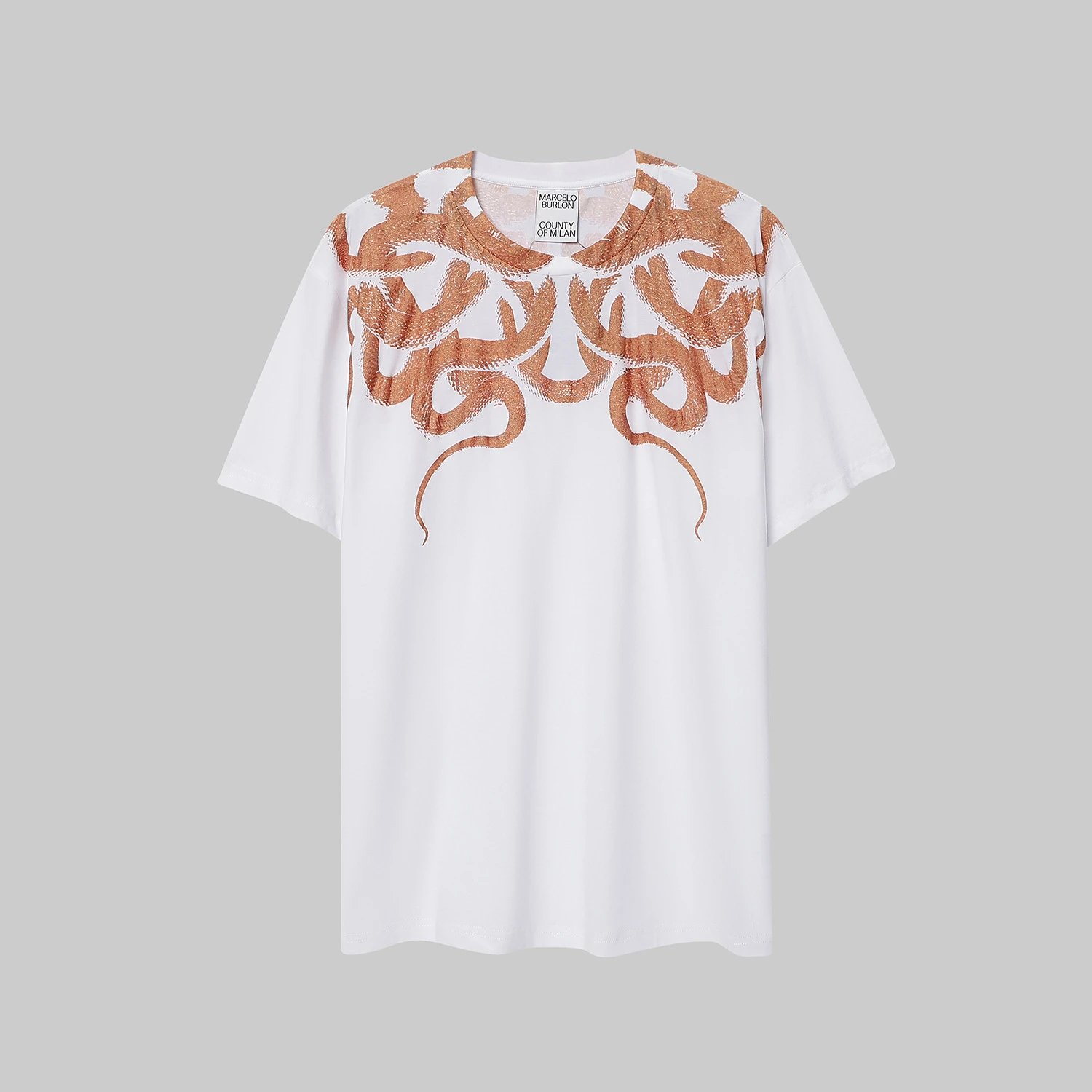 Marcelo Burlon County Of Milan Wings Print Black T-Shirt - 41