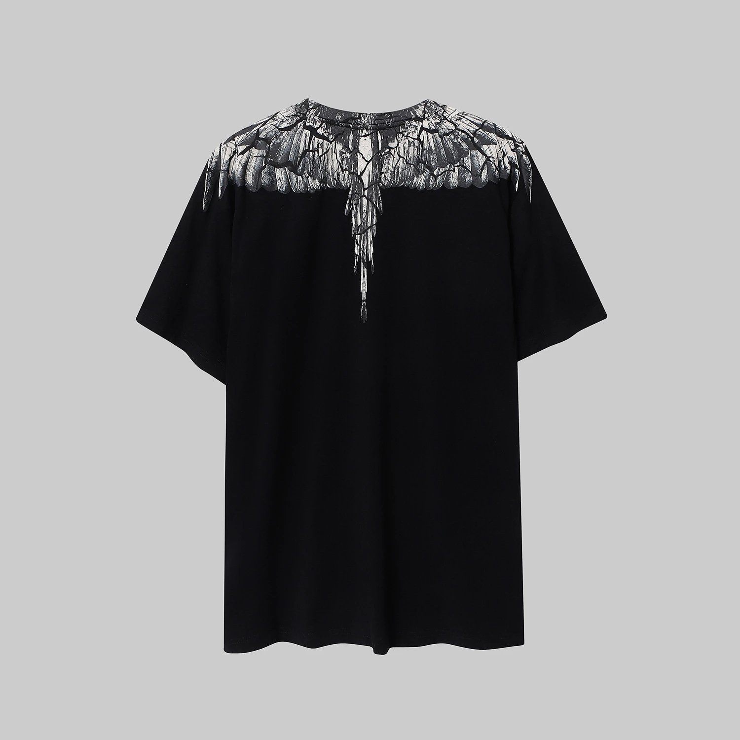 Marcelo Burlon County Of Milan Wings Print Black T-Shirt - 66