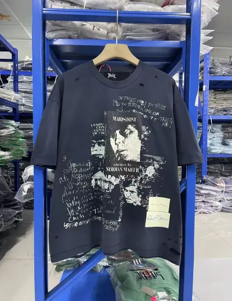 Off-White x Kitti Distressed Graphic Tee Beige T-Shirt - 28