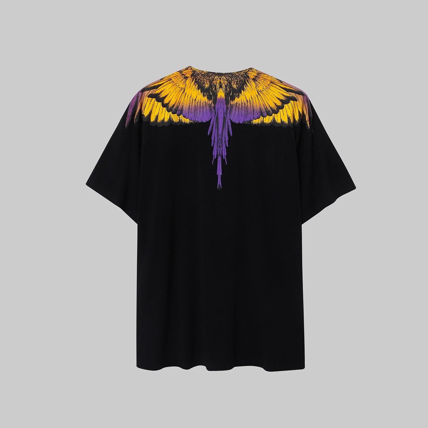 Marcelo Burlon County Of Milan Wings Print Black T-Shirt - 70