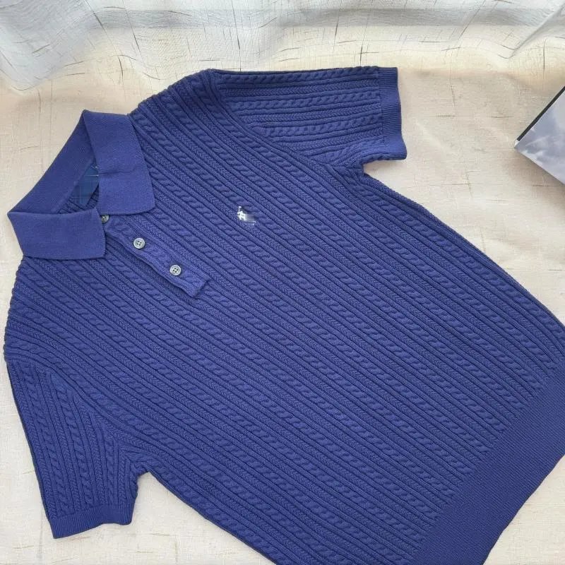 Knit Polo Sweater with Embroidery photo 4