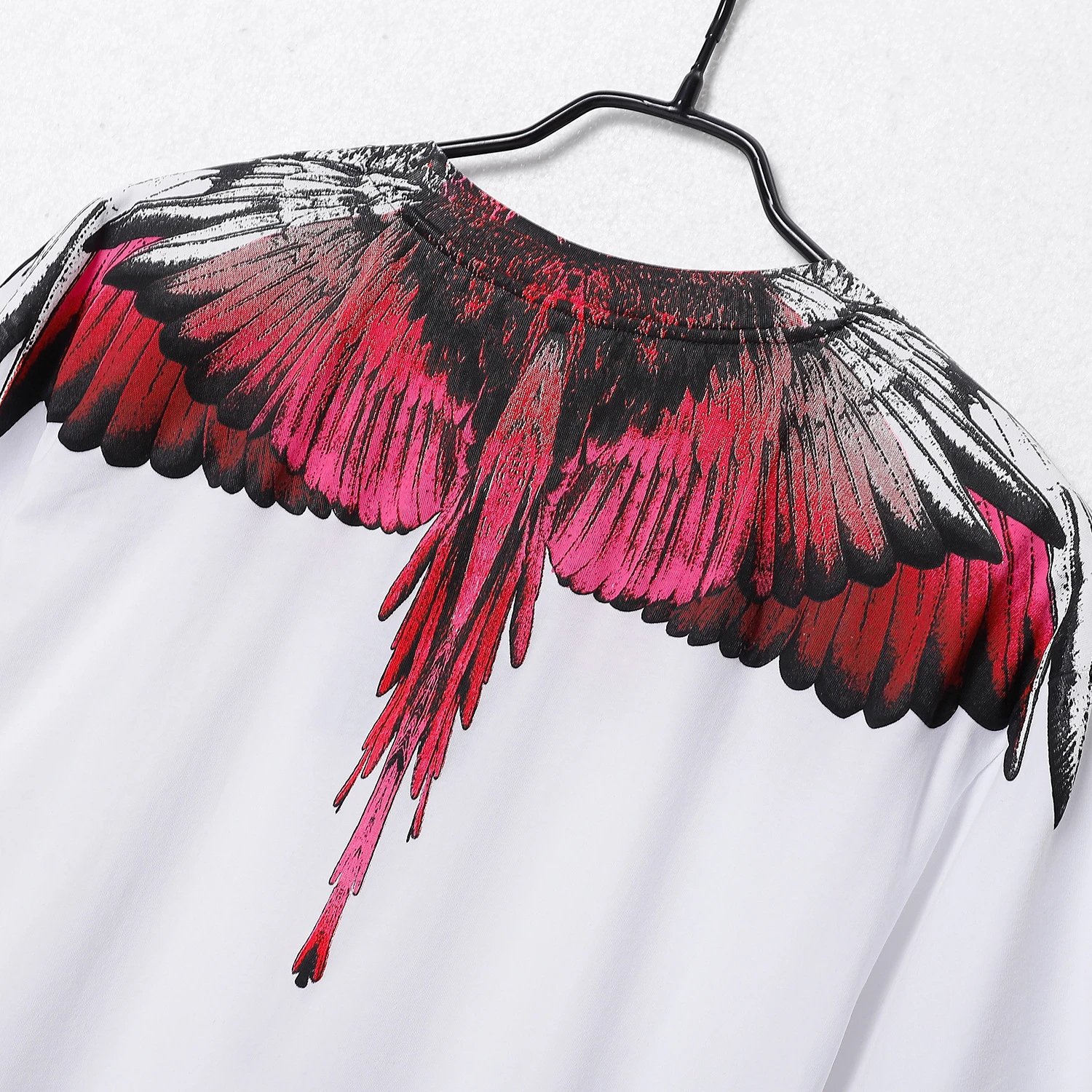 Marcelo Burlon County Of Milan Wings Print Black T-Shirt - 82