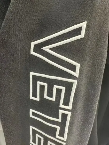 Vetements Logo Print Black Sweatpants - 5
