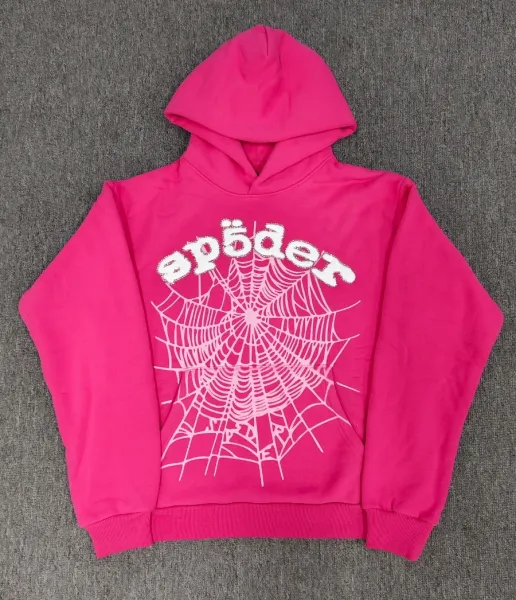 Spöder Spider Web Hoodie Pink - 1