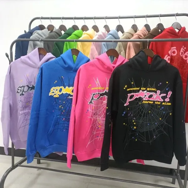 Spider! Spider Web Graphic Hoodie Black - 13