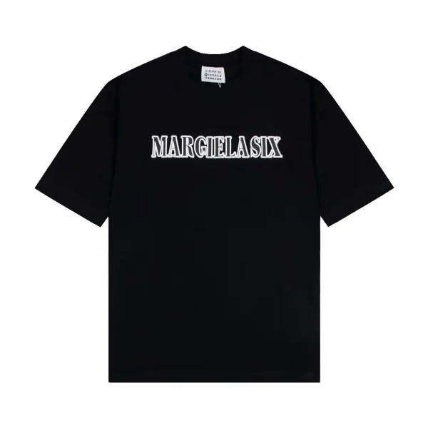 Maison Margiela Margiela Six Black T-Shirt - 1