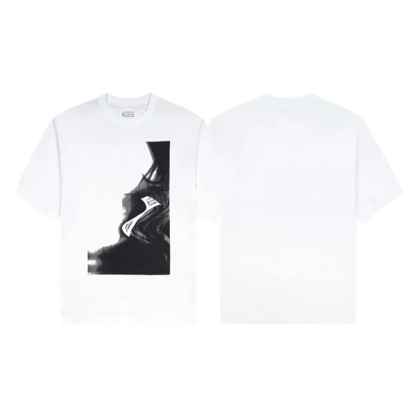 Design NEWVOGUE Graphic Print Black T-Shirt T-Shirts - 4