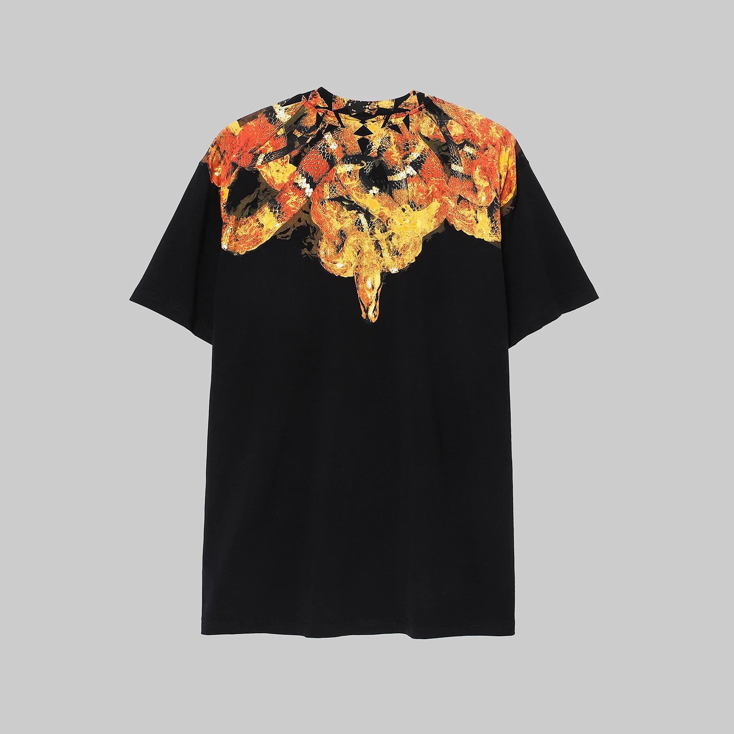 Marcelo Burlon County Of Milan Wings Print Black T-Shirt - 34