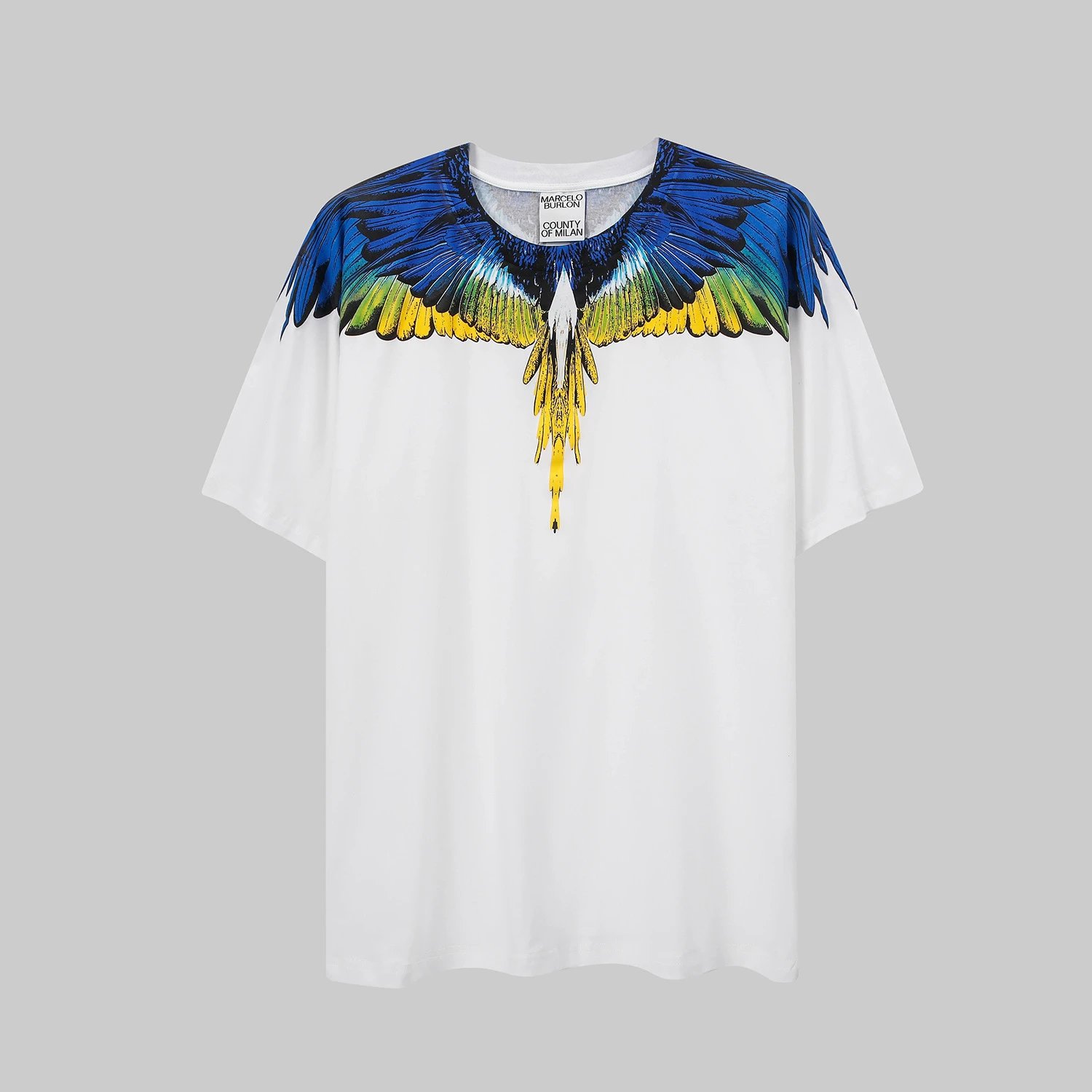 Marcelo Burlon County Of Milan Wings Print Black T-Shirt - 79