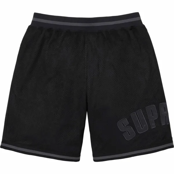 Supreme Mesh Shorts Black - 1