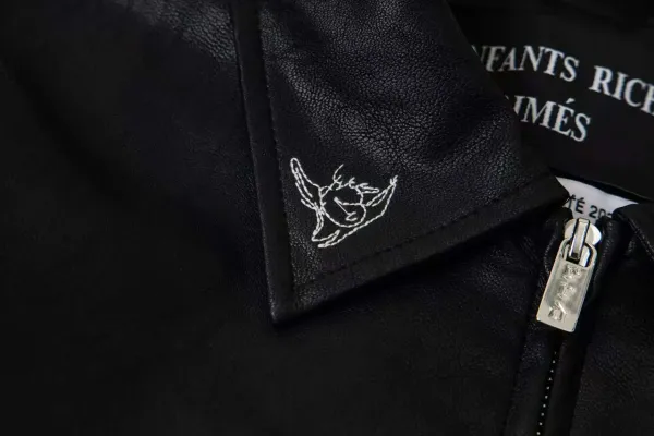 Design Vintage Washed Black Graphic Zip-Up Hoodie - 40