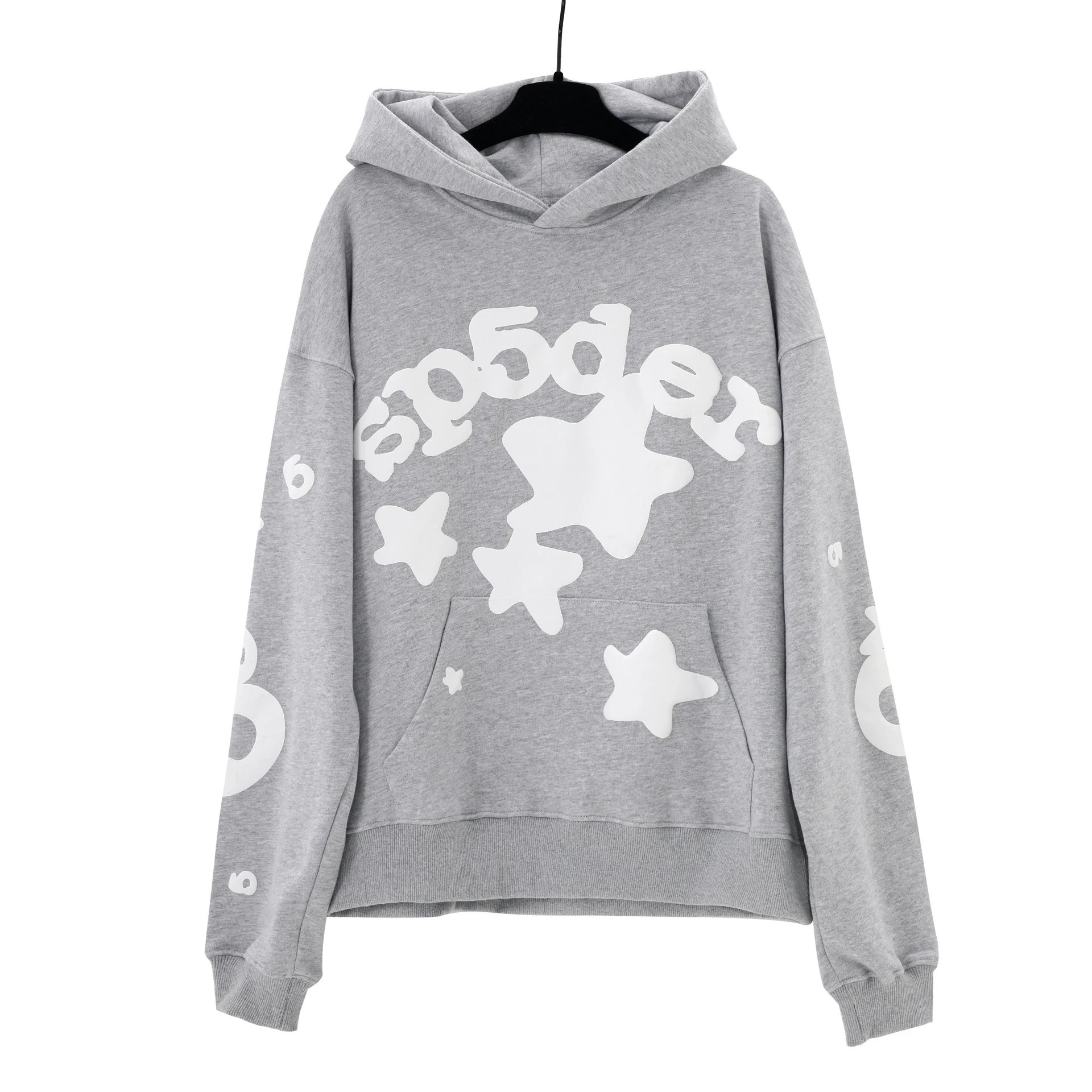 Sp5der Spiderweb Foam Print Hoodie photo 8