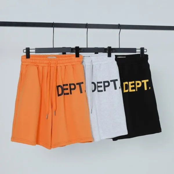 Design Mesh Shorts with Abstract Paint Splatter Print Gray Shorts - 9