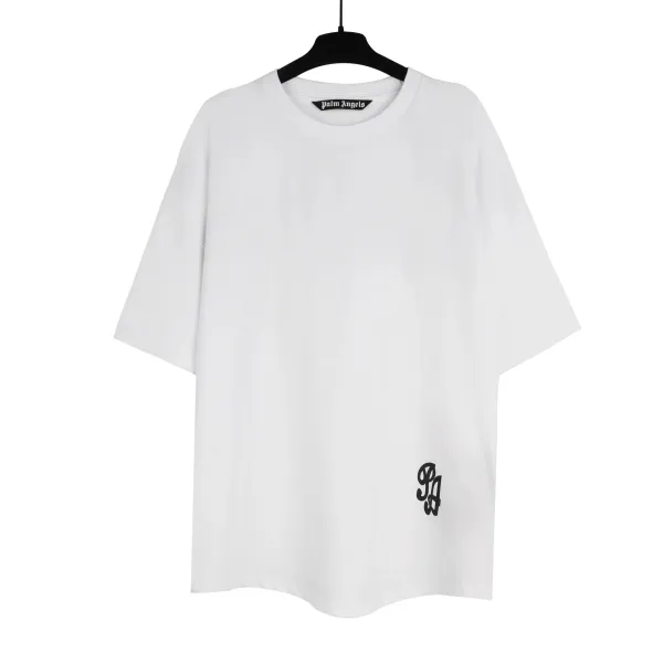 Palm Angels Palm Tree Skull Print Black T-Shirt - 83