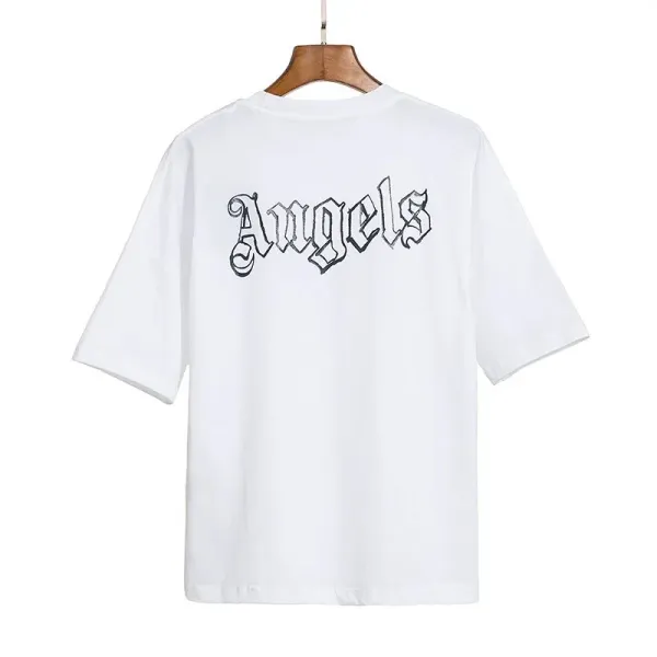 Palm Angels Palm Tree Skull Print Black T-Shirt - 37
