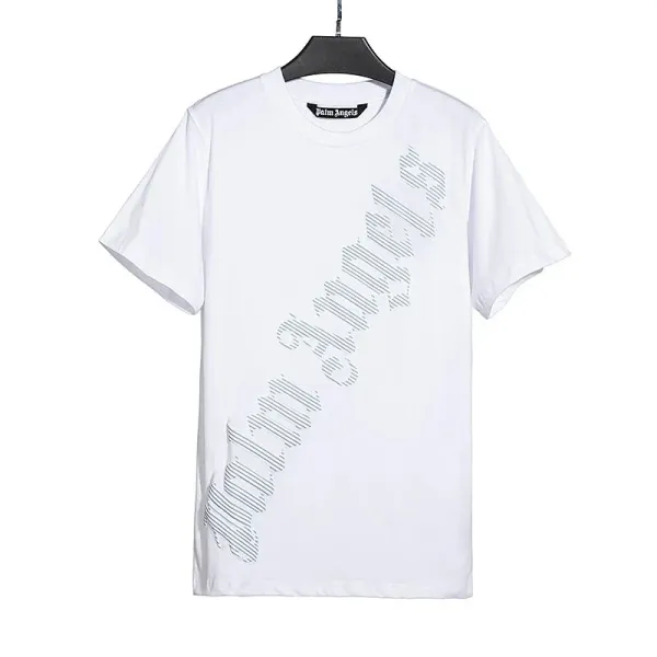 Palm Angels Palm Tree Skull Print Black T-Shirt - 57