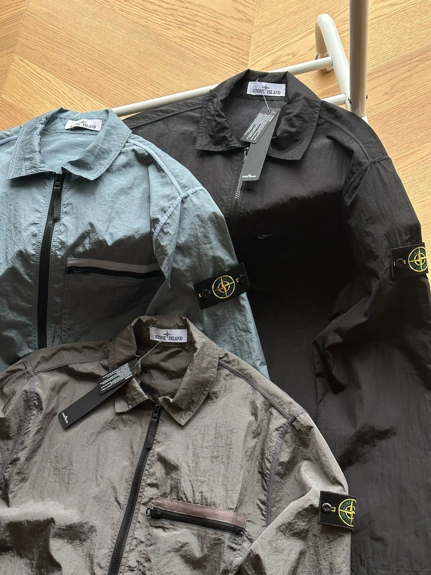 Metal Nylon Drawstring Jacket photo 6