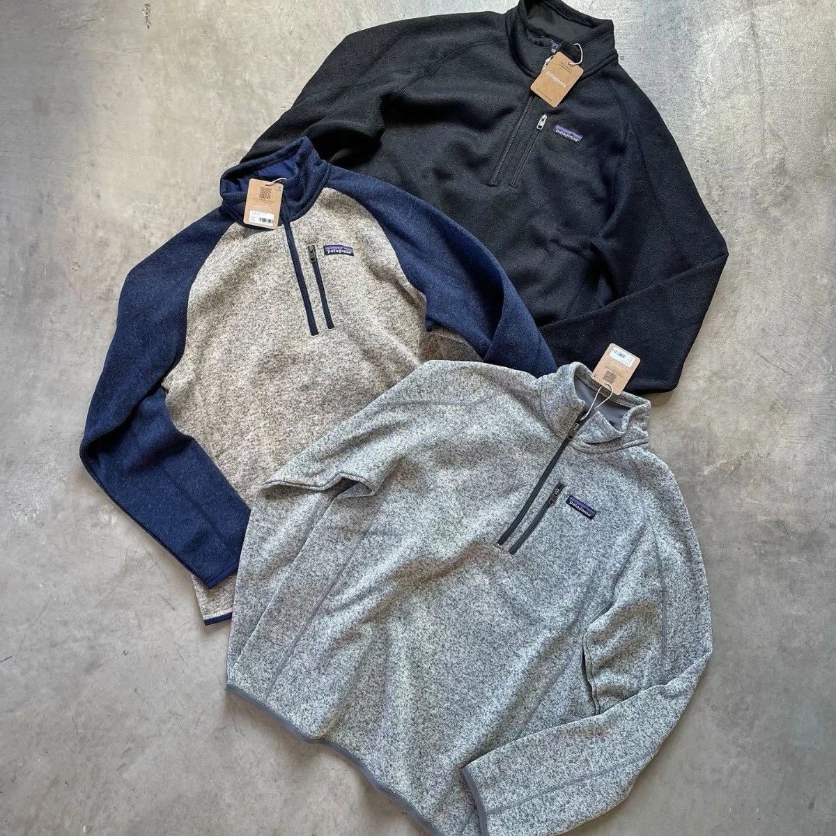 Knit Half Zip Fleece Hoodie
