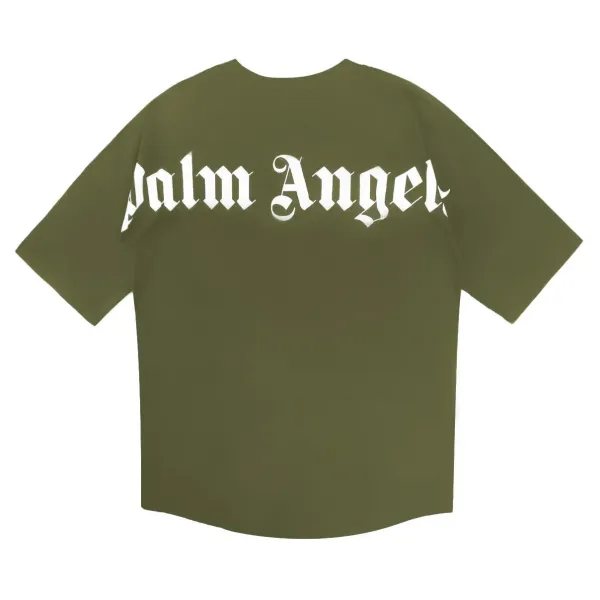 Palm Angels Palm Tree Skull Print Black T-Shirt - 79