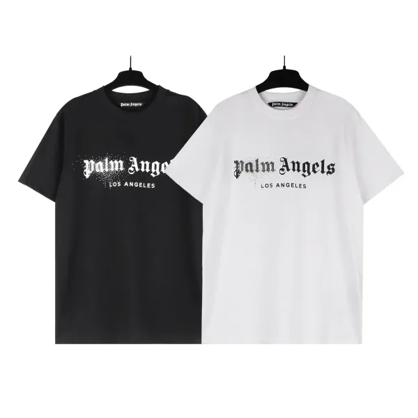 Palm Angels Palm Tree Skull Print Black T-Shirt - 17
