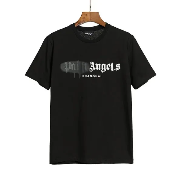 Palm Angels Palm Tree Skull Print Black T-Shirt - 27