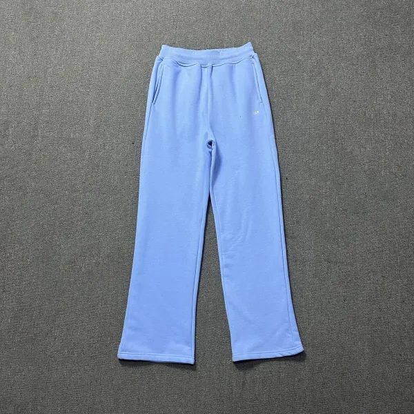 Design Light Blue Fleece Sweatpants - 1