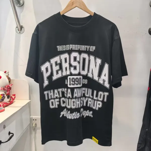 Gallery Dept 'Persona' Arch Print Black T-Shirt - 1