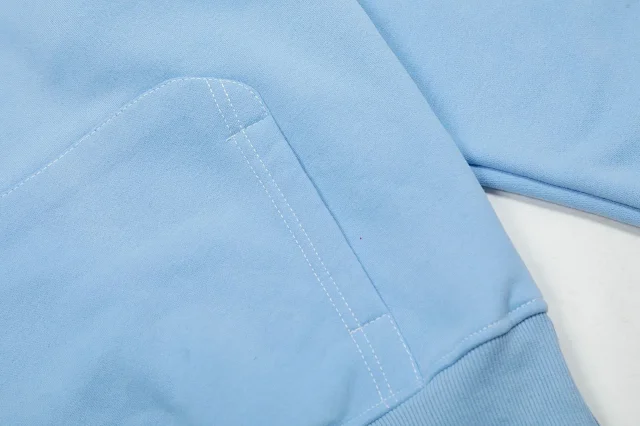 SIXPM Embroidered pullover hoodie product detail image 6