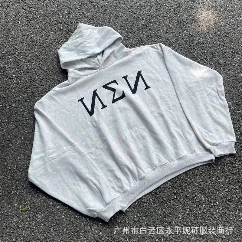 2 Flower Grey Hoodie Hoodie