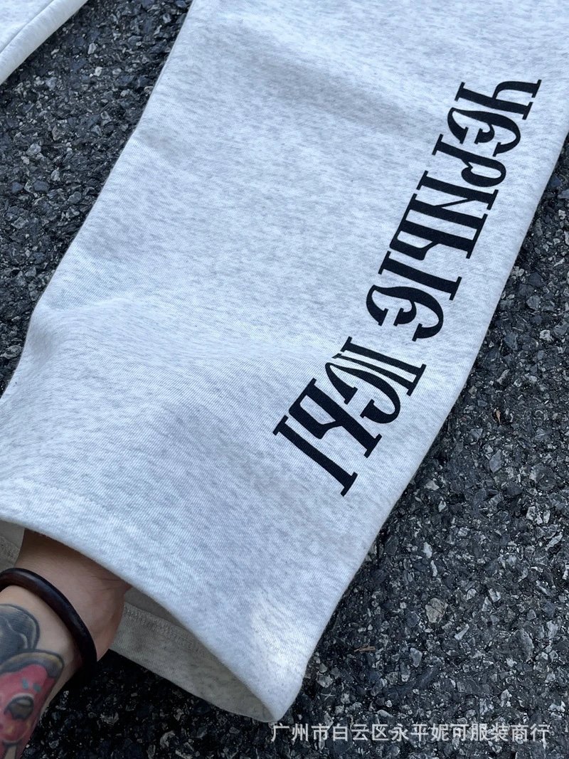 Design Logo Sweatpants Black - 21
