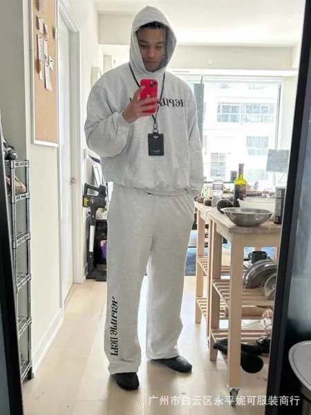 Design Logo Sweatpants Black - 31