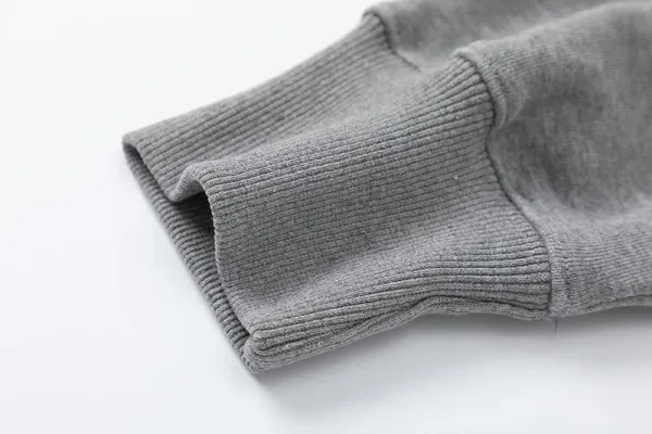 Ami Paris College Sweatshirt Gray Hoodie - 37