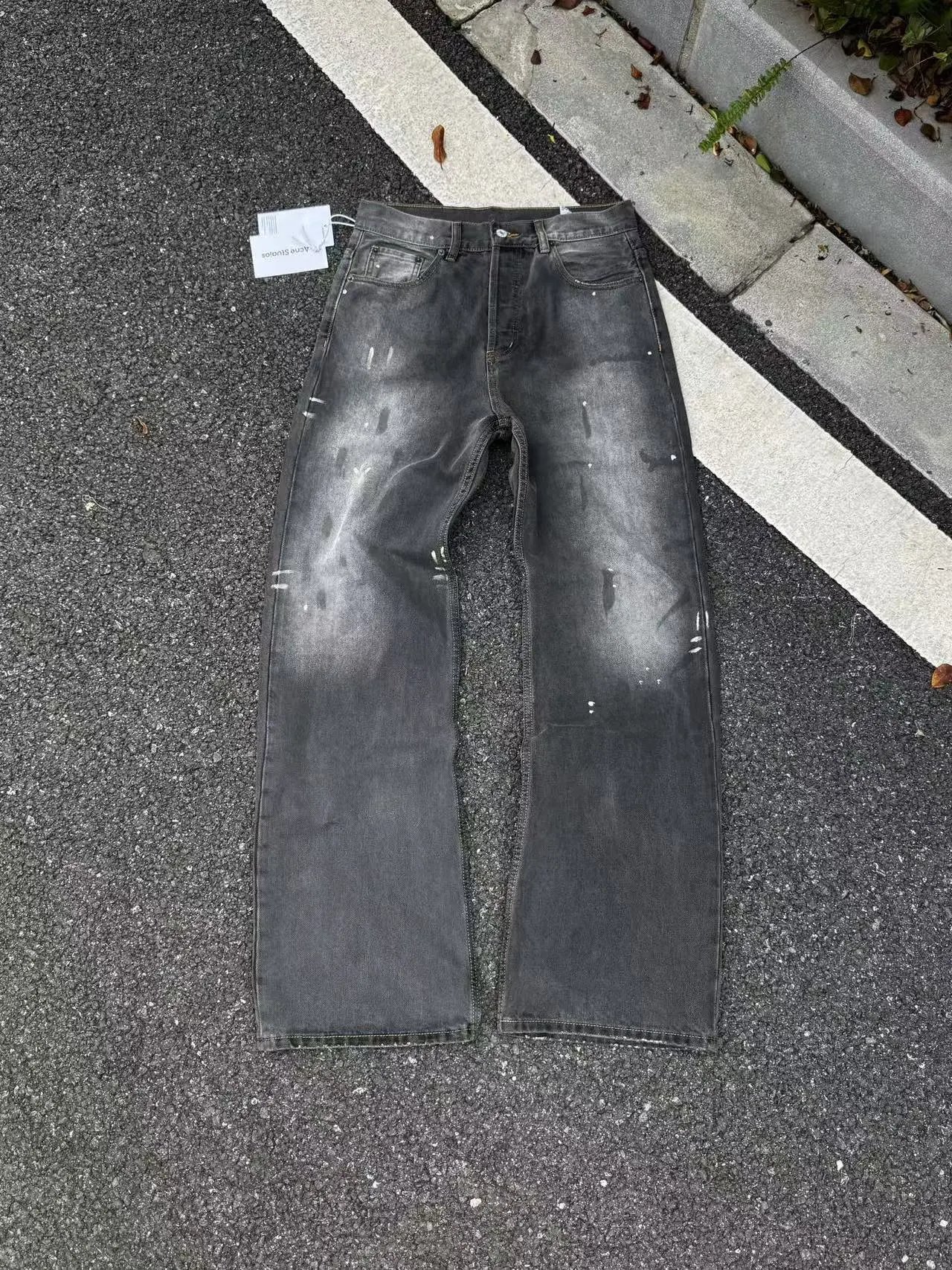 AC splashed ink pants