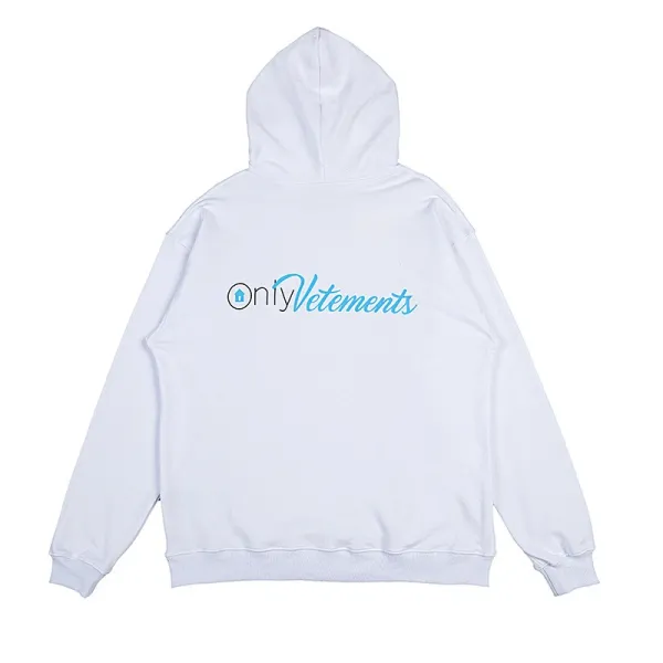 Vetements Haute Couture White Hoodie - 62