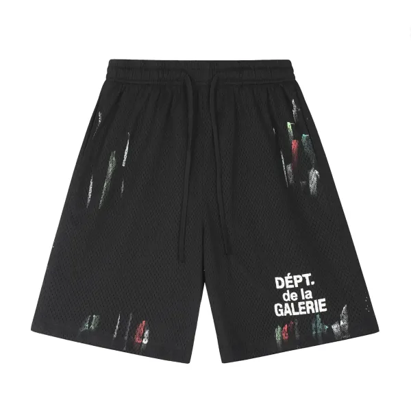 Gallery Dept. Mesh Shorts Black Multicolor - 1