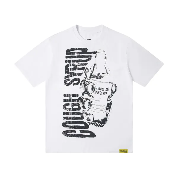 Design 'That's A Awful Lot Of Sex!' Graphic Print Black T-Shirt - 5