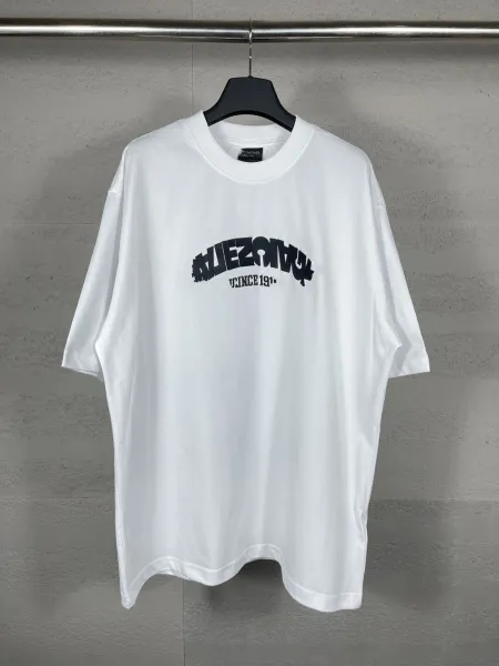 Balenciaga Arch Logo Oversized T-Shirt White - 1