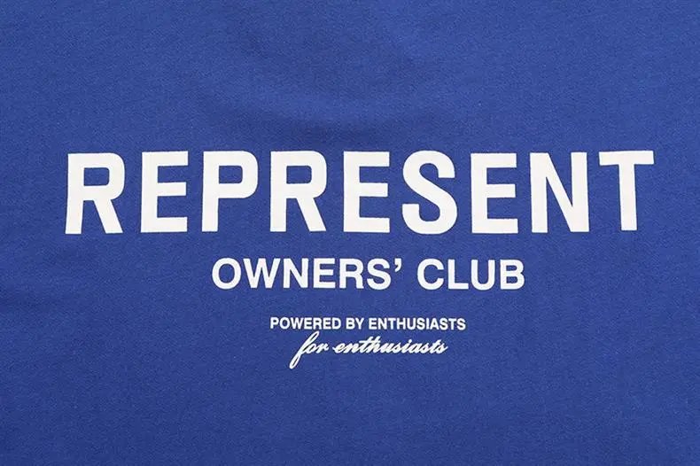 Represent Owners Club Black Oversized T-Shirt - 9