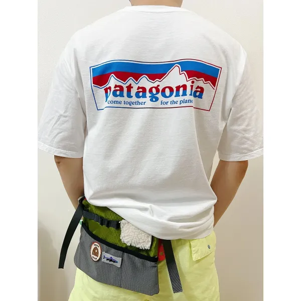 Patagonia P-6 Logo Responsibili-Tee White T-Shirt - 1