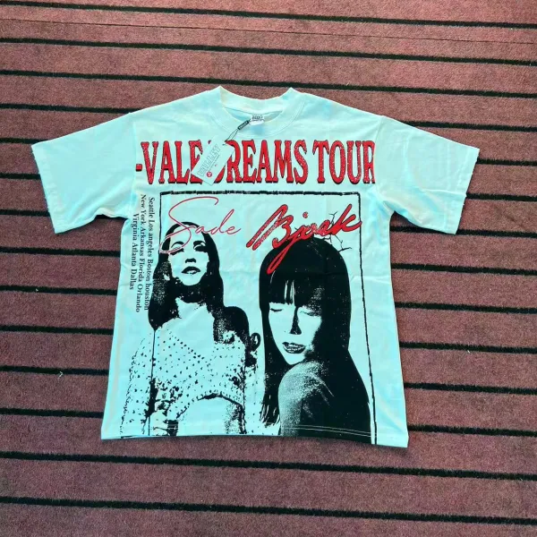 Design Valley - Vale Dreams Tour Sade & Björk Graphic T-Shirt T-Shirts - 1