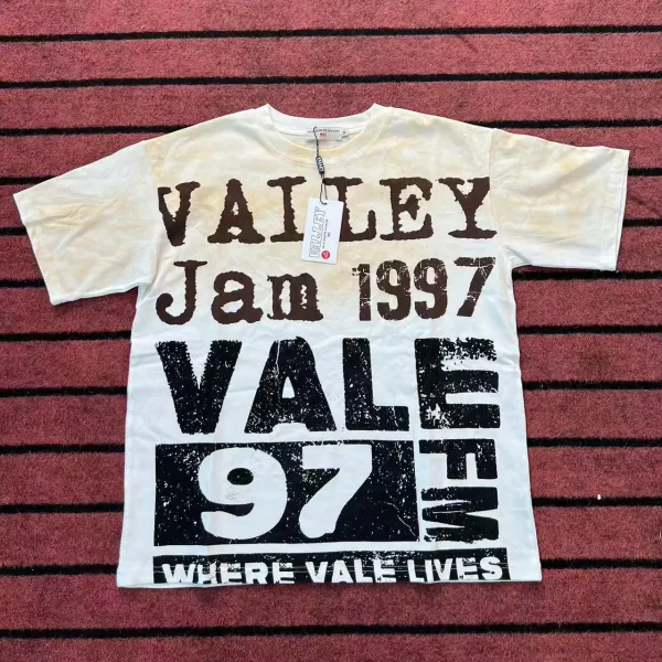 Design Valley Jam 1997 Vintage Graphic T-Shirt T-Shirts - 1