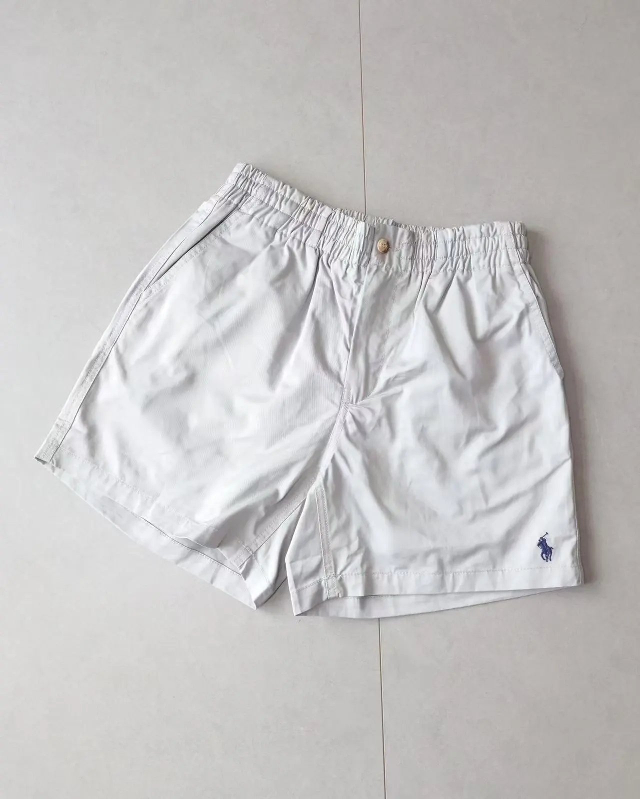 Solid Logo Drawstring Shorts photo 6