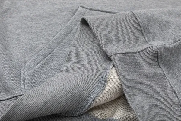 Ami Paris College Sweatshirt Gray Hoodie - 22