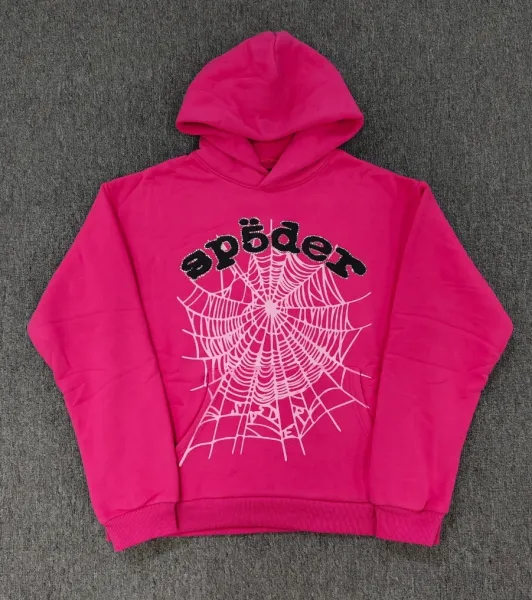 Spöder Spider Web Hoodie Pink - 1