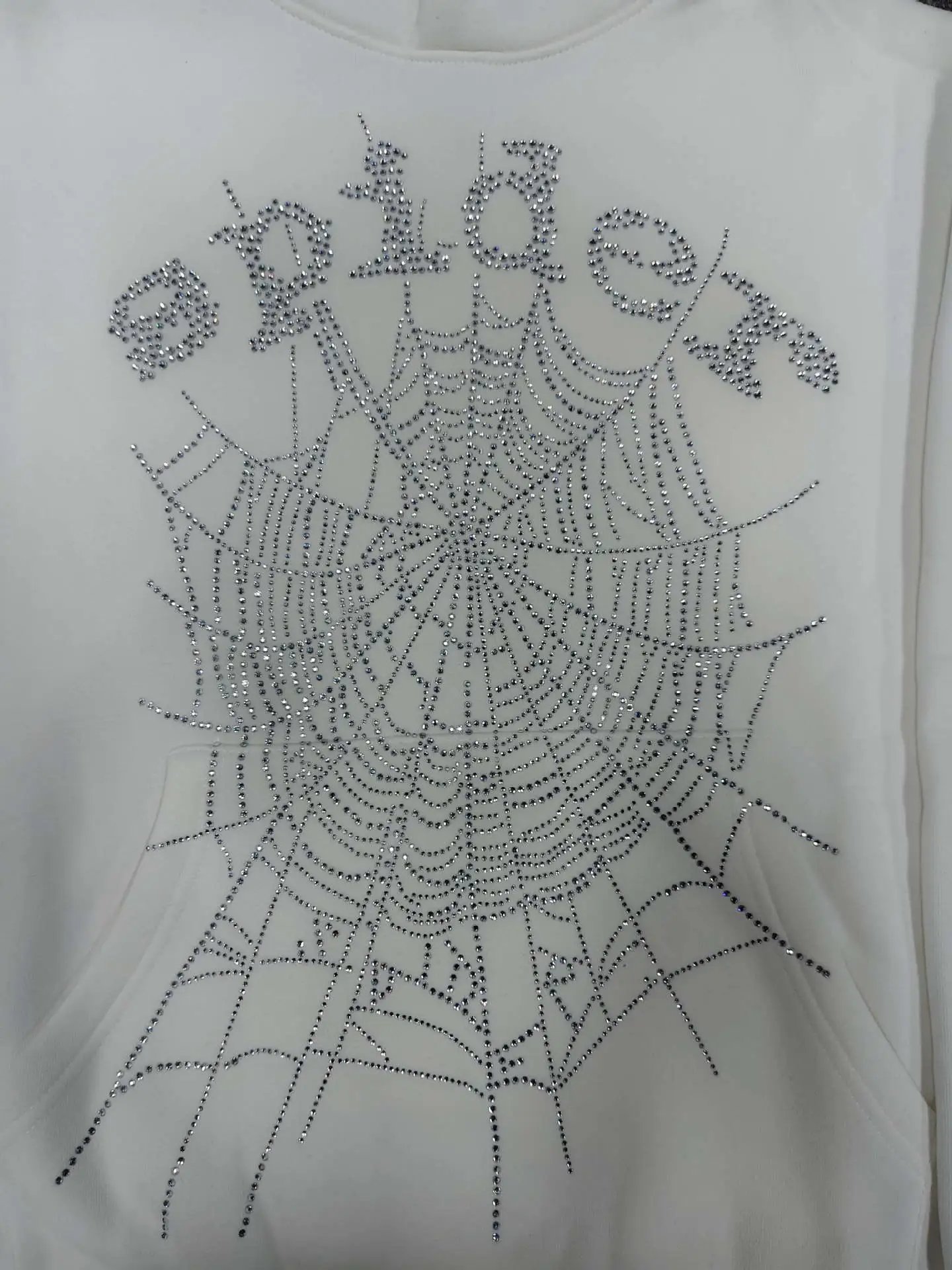 Spider! Spider Web Graphic Hoodie Black - 5